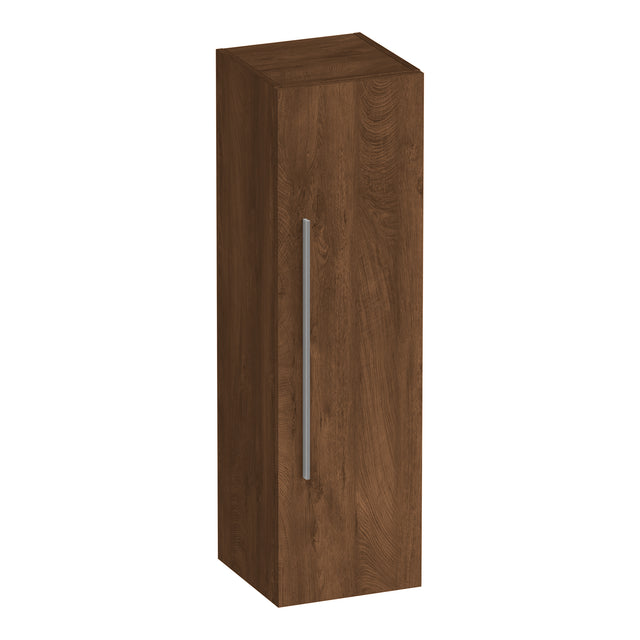 BRAUER Trust hoge kast 120 excl. opbouwgreep met 1 deur links- of rechtsdraaiend Forest Cacao HK-TR120FC