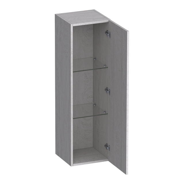 BRAUER Trust hoge kast 120 excl. opbouwgreep met 1 deur links- of rechtsdraaiend Forest Seashell HK-TR120FS