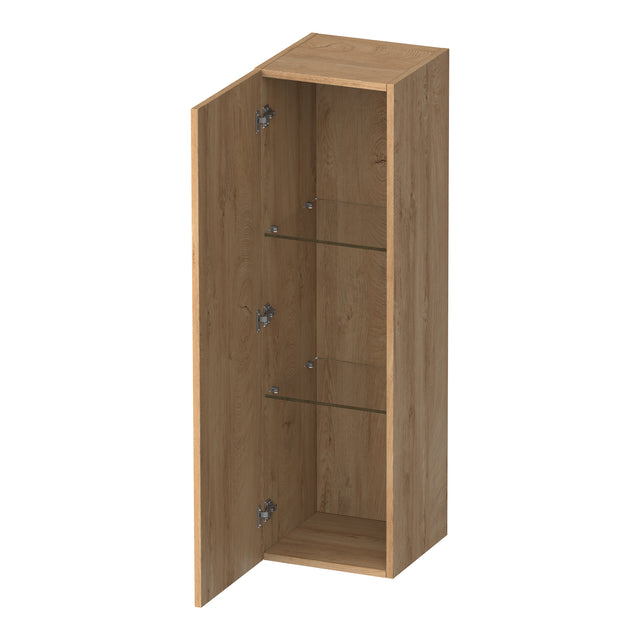 BRAUER Trust hoge kast 120 excl. opbouwgreep met 1 deur links- of rechtsdraaiend Forest Tan HK-TR120FT