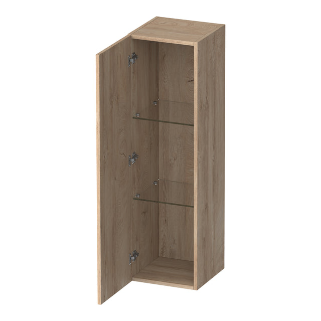 BRAUER Trust hoge kast 120 excl. opbouwgreep met 1 deur links- of rechtsdraaiend Forest Wheat HK-TR120FW