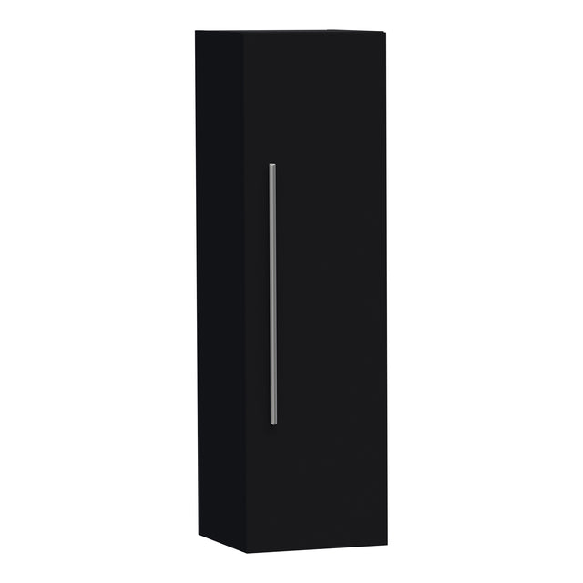 BRAUER Trust hoge kast 120 excl. opbouwgreep met 1 deur links- of rechtsdraaiend mat zwart HK-TR120MZ