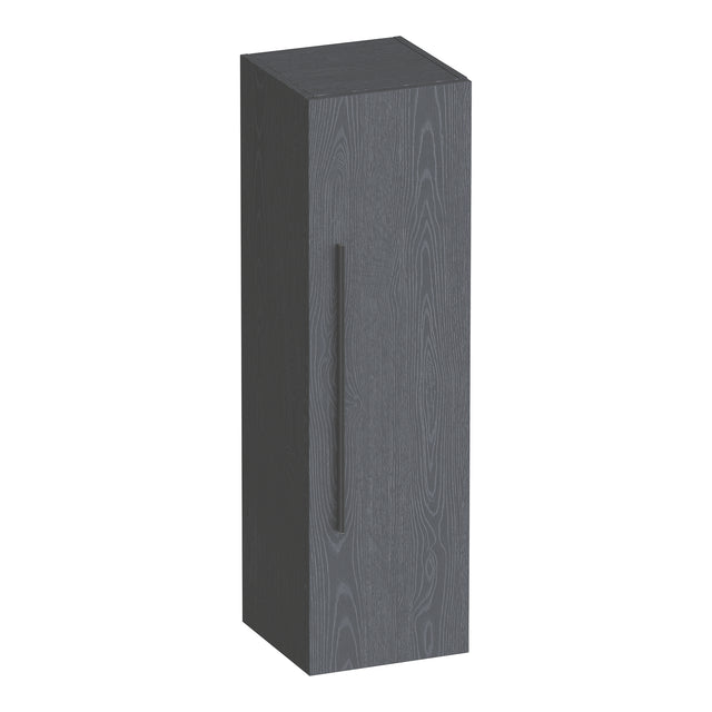 BRAUER Trust hoge kast 120 excl. opbouwgreep met 1 deur links- of rechtsdraaiend Timber Grey HK-TR120TG