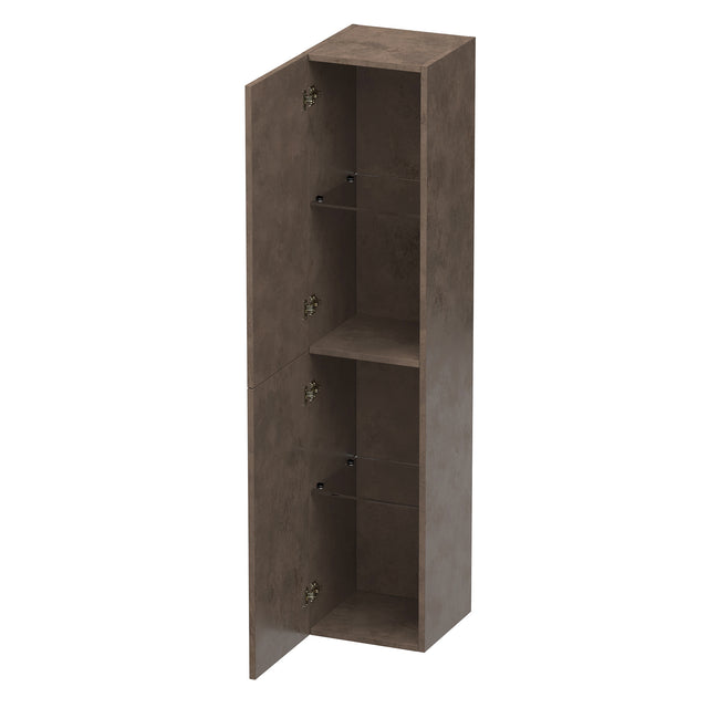 BRAUER Trust hoge kast 160 excl. opbouwgrepen met 2 deuren links- of rechtsdraaiend Erosion HK-TR160ER