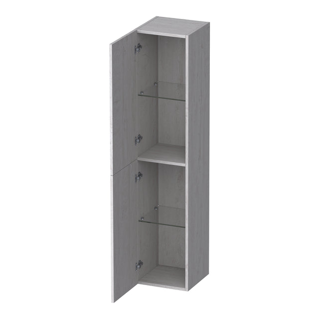 BRAUER Trust hoge kast 160 excl. opbouwgrepen met 2 deuren links- of rechtsdraaiend Forest Seashell HK-TR160FS