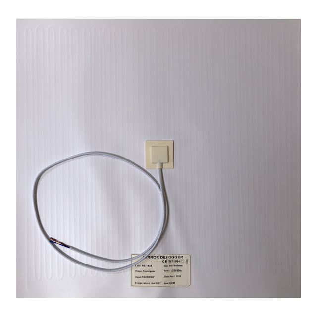 BRAUER Spiegelverwarming 500 x 500 mm MB-SPV5050