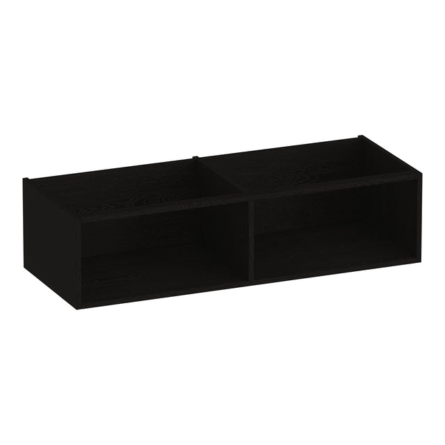 BRAUER Flourish bijkast 120 met 2 opbergvakken Timber Black MD-FL120TB