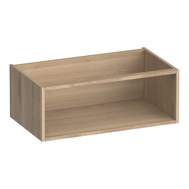 BRAUER Flourish bijkast 80 met 1 opbergvak lamellen eiken naturel MD-FL80LEN