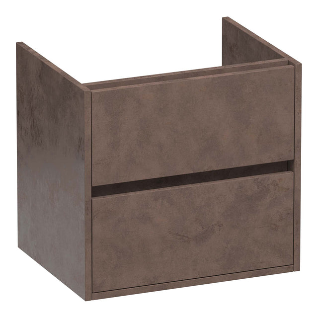 BRAUER Adore onderkast 60 met 2 softclose lades greeploos en 1 sifon uitsparing Erosion OK-AR60ER