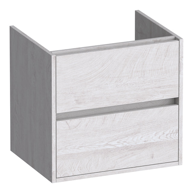 BRAUER Adore onderkast 60 met 2 softclose lades greeploos en 1 sifon uitsparing Forest Seashell OK-AR60FS