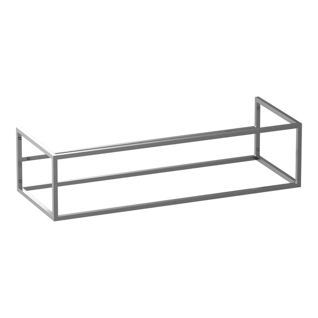 BRAUER Believe onderkast 120 excl. bodemplaat RVS-kleurig geborsteld OK-BE120NG