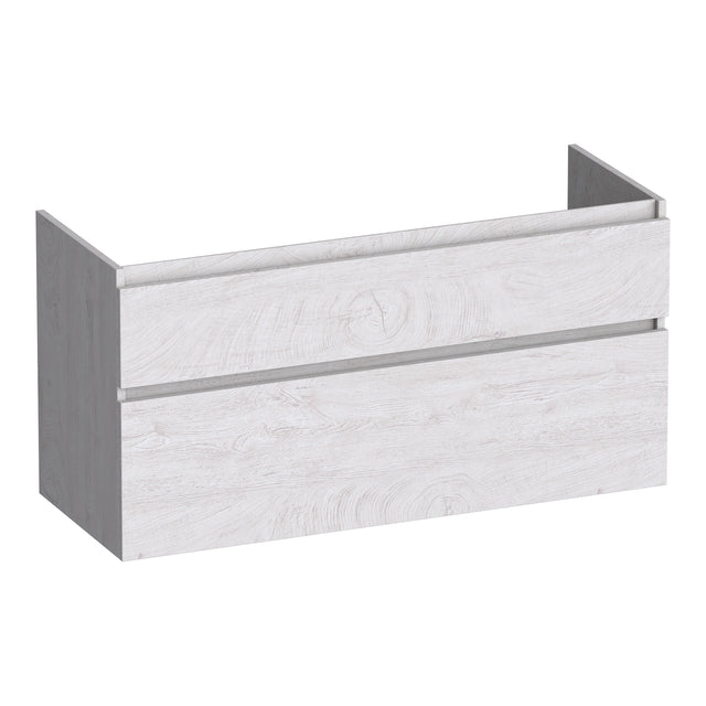 BRAUER Delight onderkast 120 met 2 softclose lades greeploos en 1 sifon uitsparing Forest Seashell OK-DL120-1FS