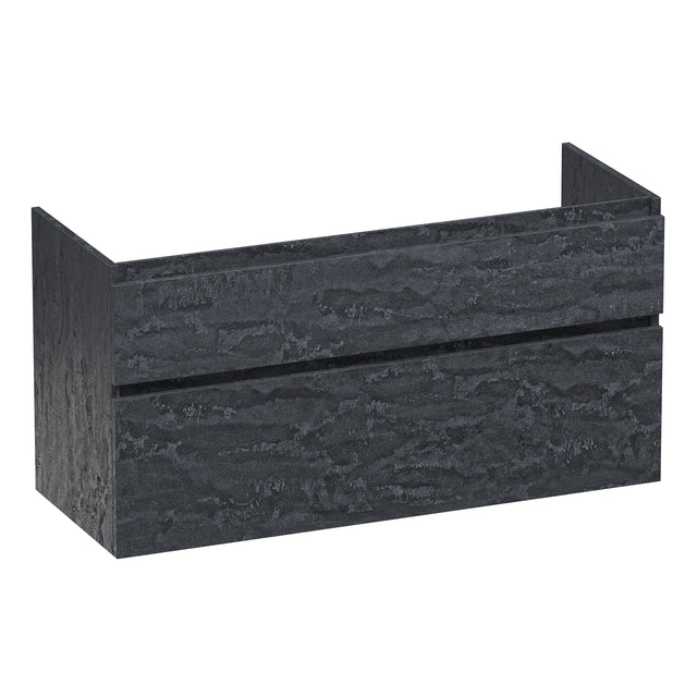 BRAUER Delight onderkast 120 met 2 softclose lades greeploos en 2 sifon uitsparingen Damascus OK-DL120-2DA