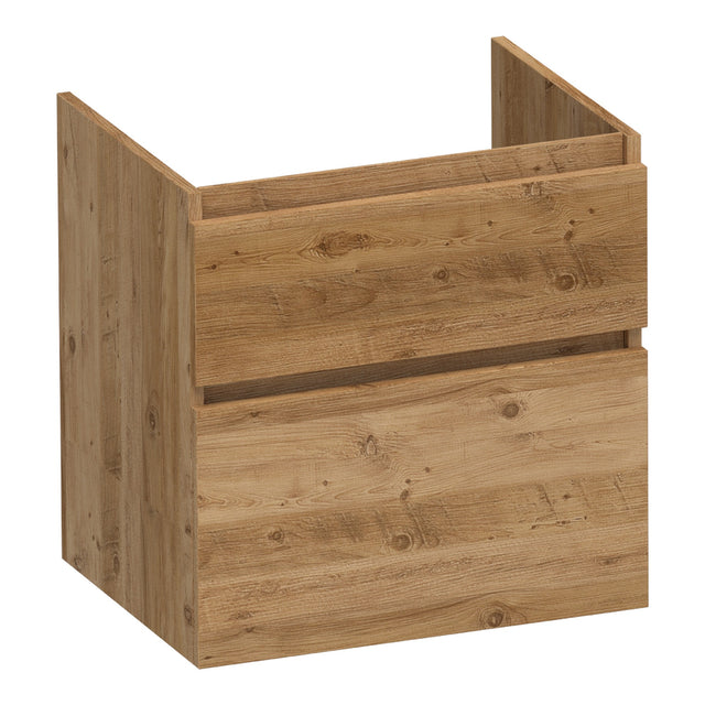 BRAUER Delight onderkast 60 met 2 softclose lades greeploos en 1 sifon uitsparing Chateau OK-DL60CH