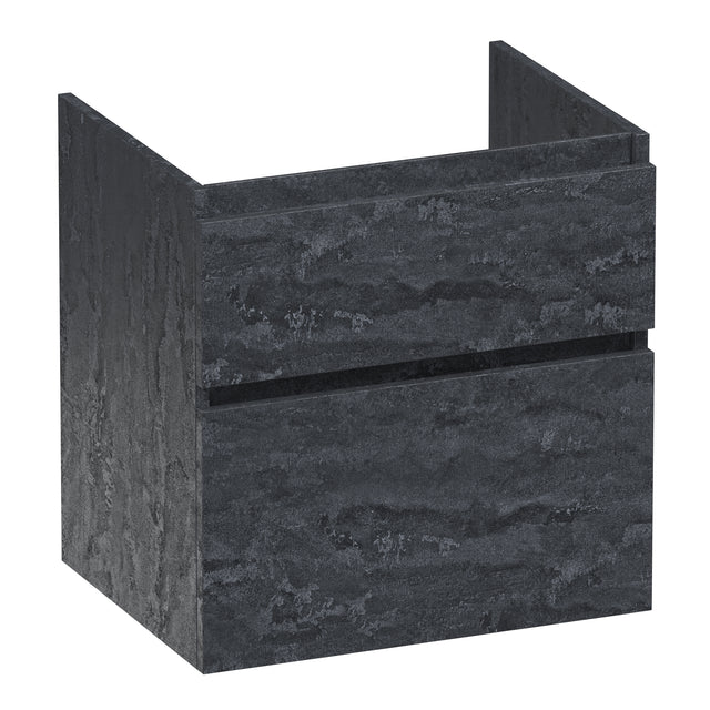 BRAUER Delight onderkast 60 met 2 softclose lades greeploos en 1 sifon uitsparing Damascus OK-DL60DA