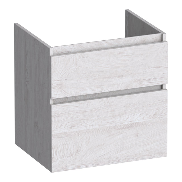 BRAUER Delight onderkast 60 met 2 softclose lades greeploos en 1 sifon uitsparing Forest Seashell OK-DL60FS