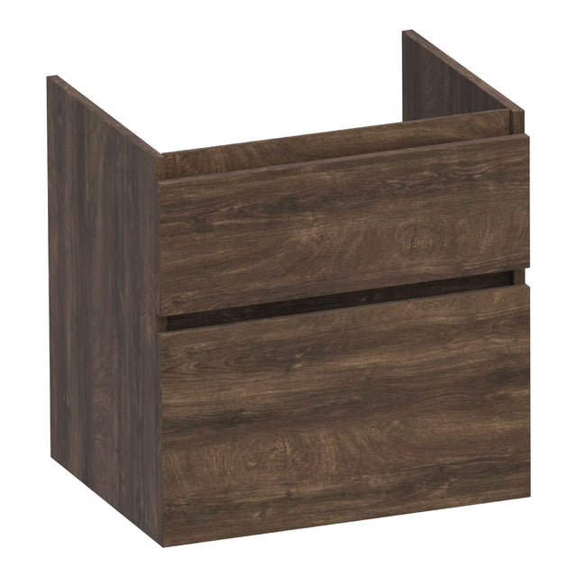 BRAUER Delight onderkast 60 met 2 softclose lades greeploos en 1 sifon uitsparing Grove OK-DL60GR