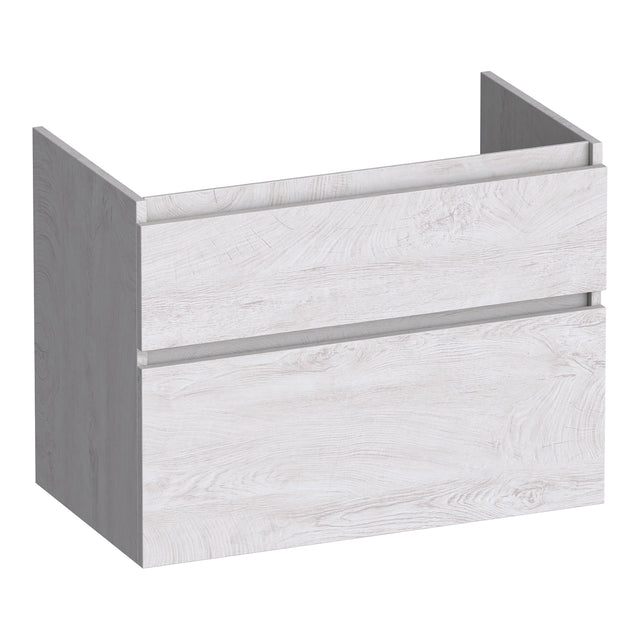 BRAUER Delight onderkast 80 met 2 softclose lades greeploos en 1 sifon uitsparing Forest Seashell OK-DL80FS