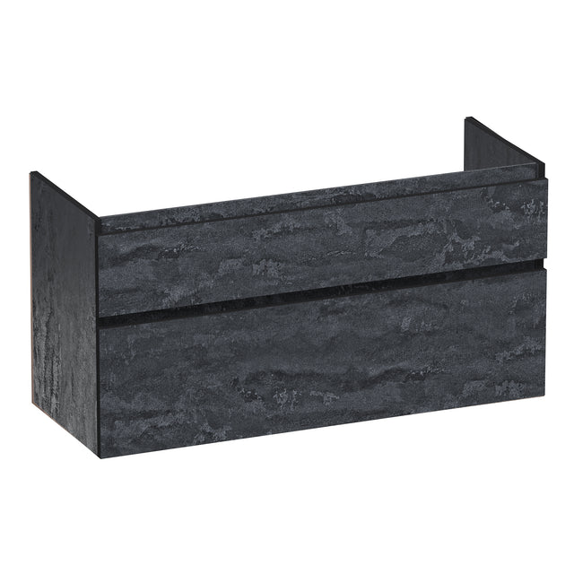 BRAUER Delight Edge onderkast 120 met 2 softclose lades greeploos en 1 sifon uitsparing Damascus OK-DLE120-1DA