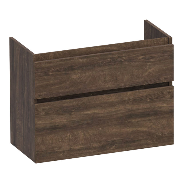 BRAUER Delight onderkast ondiep 80 met 2 softclose lades greeploos en 1 sifon uitsparing Grove OK-DLO80GR