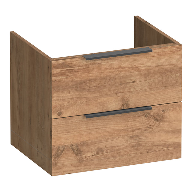 BRAUER Elevate onderkast 60 excl. opleggrepen met 2 softclose lades en 1 sifon uitsparing Chateau OK-EL60CH