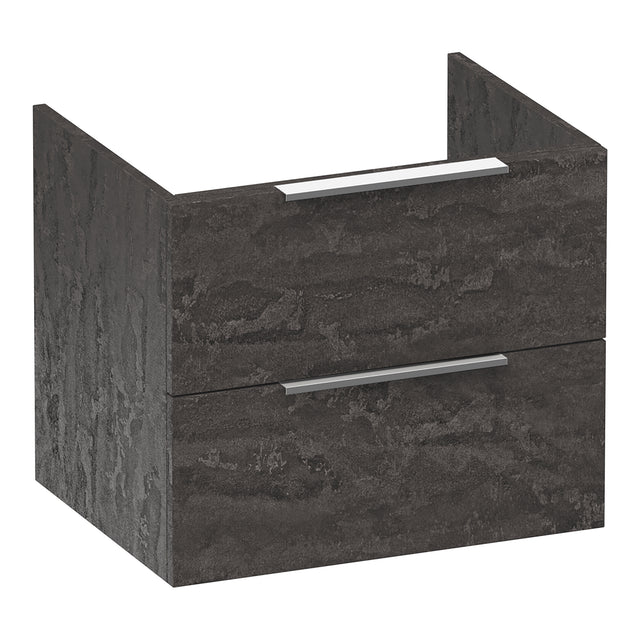 BRAUER Elevate onderkast 60 excl. opleggrepen met 2 softclose lades en 1 sifon uitsparing Damascus OK-EL60DA