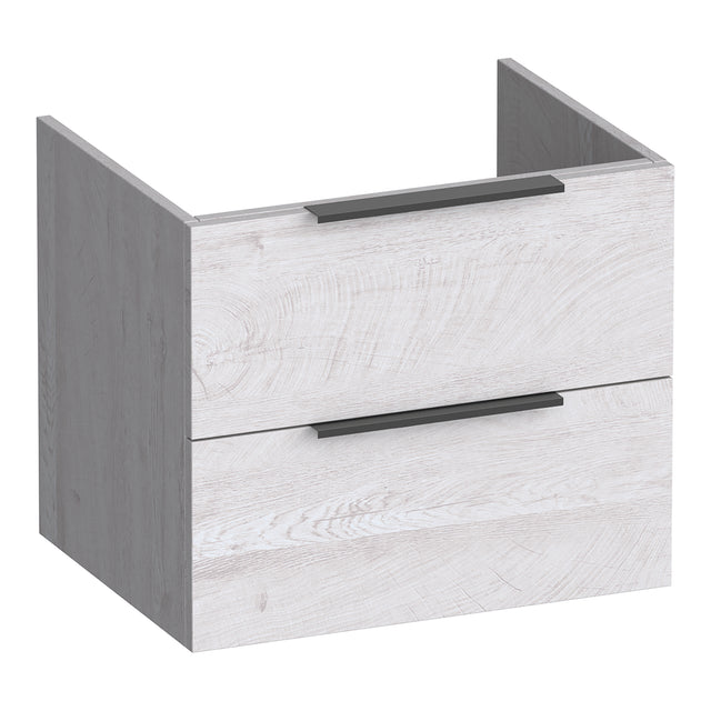 BRAUER Elevate onderkast 60 excl. opleggrepen met 2 softclose lades en 1 sifon uitsparing Forest Seashell OK-EL60FS