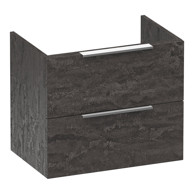 BRAUER Elevate onderkast ondiep 60 excl. opleggrepen met 2 softclose lades en 1 sifon uitsparing Damascus OK-ELO60DA