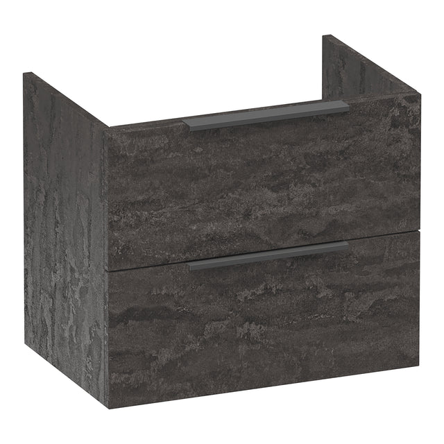 BRAUER Elevate onderkast ondiep 60 excl. opleggrepen met 2 softclose lades en 1 sifon uitsparing Damascus OK-ELO60DA