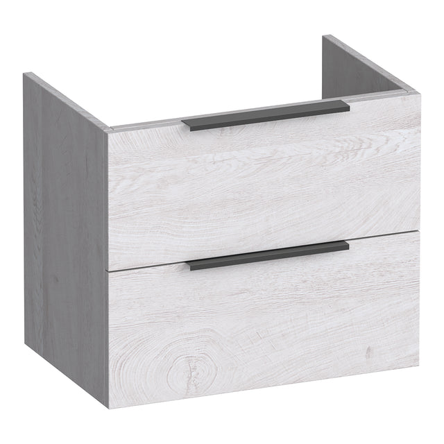 BRAUER Elevate onderkast ondiep 60 excl. opleggrepen met 2 softclose lades en 1 sifon uitsparing Forest Seashell OK-ELO60FS