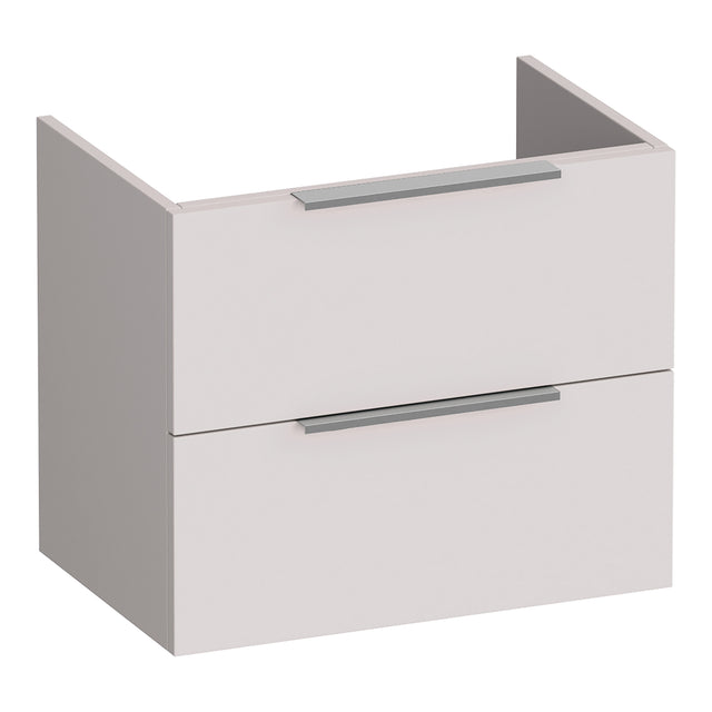 BRAUER Elevate onderkast ondiep 60 excl. opleggrepen met 2 softclose lades en 1 sifon uitsparing mat zand OK-ELO60MS