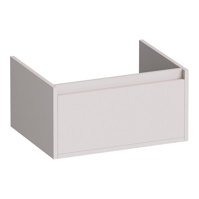 BRAUER Hope onderkast 60 met 1 softclose lade greeploos en 1 sifon uitsparing mat zand OK-HP60MS