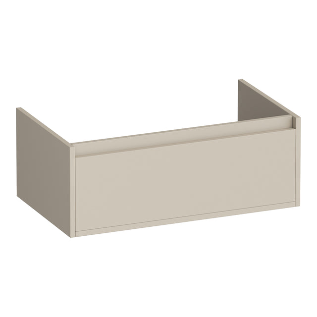BRAUER Hope onderkast 80 met 1 softclose lade greeploos en 1 sifon uitsparing mat beige OK-HP80MB