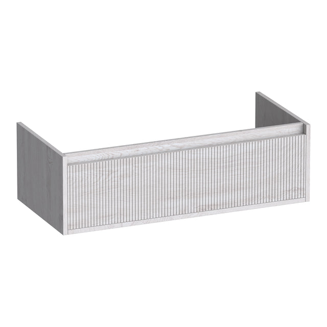 BRAUER Hope Wavy onderkast 100 met 1 softclose lade greeploos en 1 sifon uitsparing Forest Seashell OK-HPW100FS