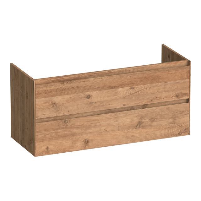 BRAUER Inspire onderkast 120 met 2 softclose lades greeploos en 1 sifon uitsparing Chateau OK-IN120-1CH