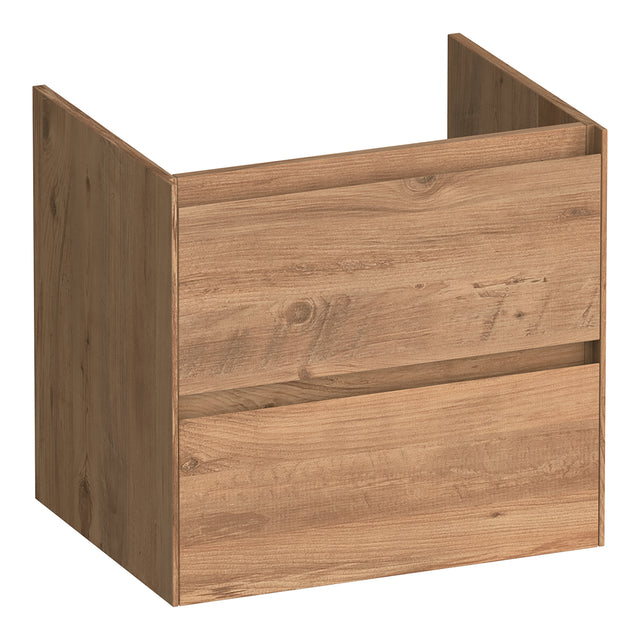 BRAUER Inspire onderkast 60 met 2 softclose lades greeploos en 1 sifon uitsparing Chateau OK-IN60CH