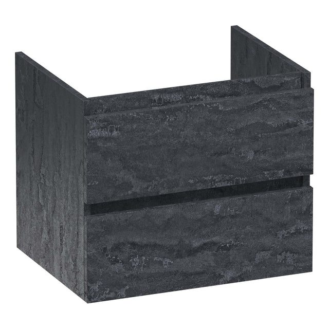 BRAUER Joy onderkast 60 met 2 softclose lades greeploos en 1 sifon uitsparing Damascus OK-JY60DA