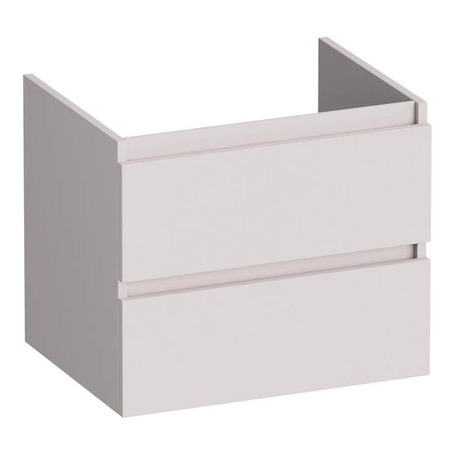 BRAUER Joy onderkast 60 met 2 softclose lades greeploos en 1 sifon uitsparing mat zand OK-JY60MS