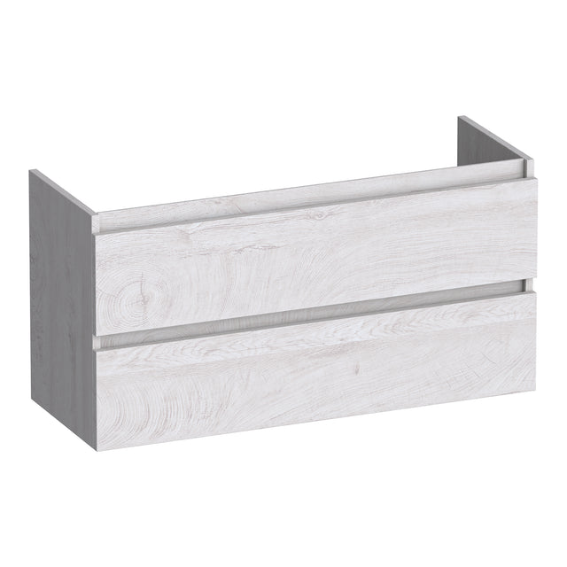 BRAUER Joy onderkast ondiep 100 met 2 softclose lades greeploos en 1 sifon uitsparing Forest Seashell OK-JYO100FS