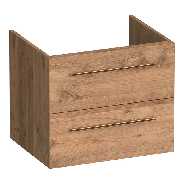 BRAUER Trust onderkast 60 excl. opbouwgrepen met 2 softclose lades en 1 sifon uitsparing Chateau OK-TR60CH