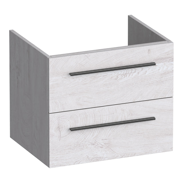 BRAUER Trust onderkast 60 excl. opbouwgrepen met 2 softclose lades en 1 sifon uitsparing Forest Seashell OK-TR60FS