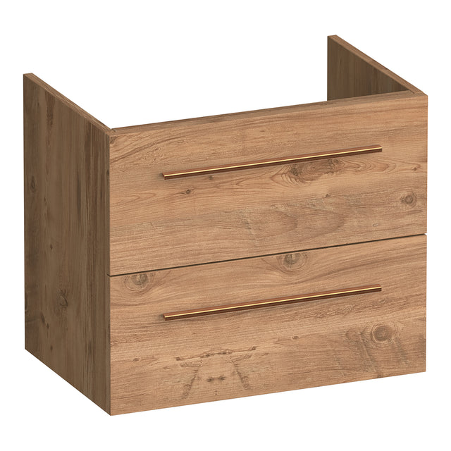 BRAUER Trust onderkast ondiep 60 excl. opbouwgrepen met 2 softclose lades en 1 sifon uitsparing Chateau OK-TRO60CH