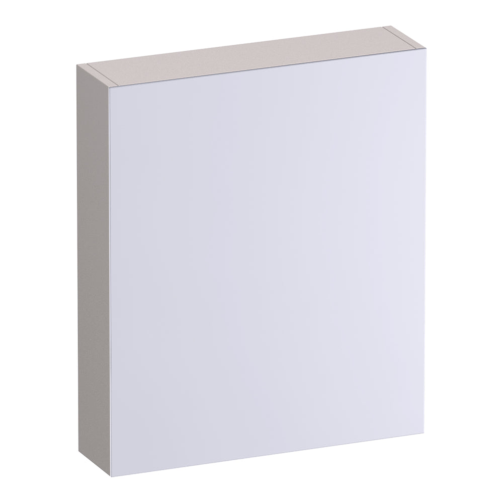 BRAUER Impress Deluxe spiegelkast 60 met interne en externe verlichting 1 rechtsdraaiende dubbelzijdige spiegeldeur mat zand SK-IMD60RMS