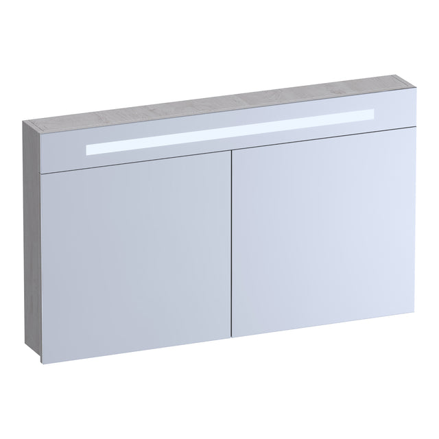 BRAUER Promise spiegelkast 120 met verlichting 2 spiegeldeuren Forest Seashell SK-PR120FS