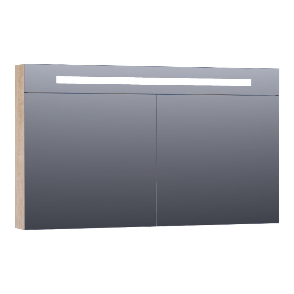 BRAUER Promise Deluxe spiegelkast 120 met directe verlichting 2 dubbelzijdige spiegeldeuren Sunlit SK-PRD120SL