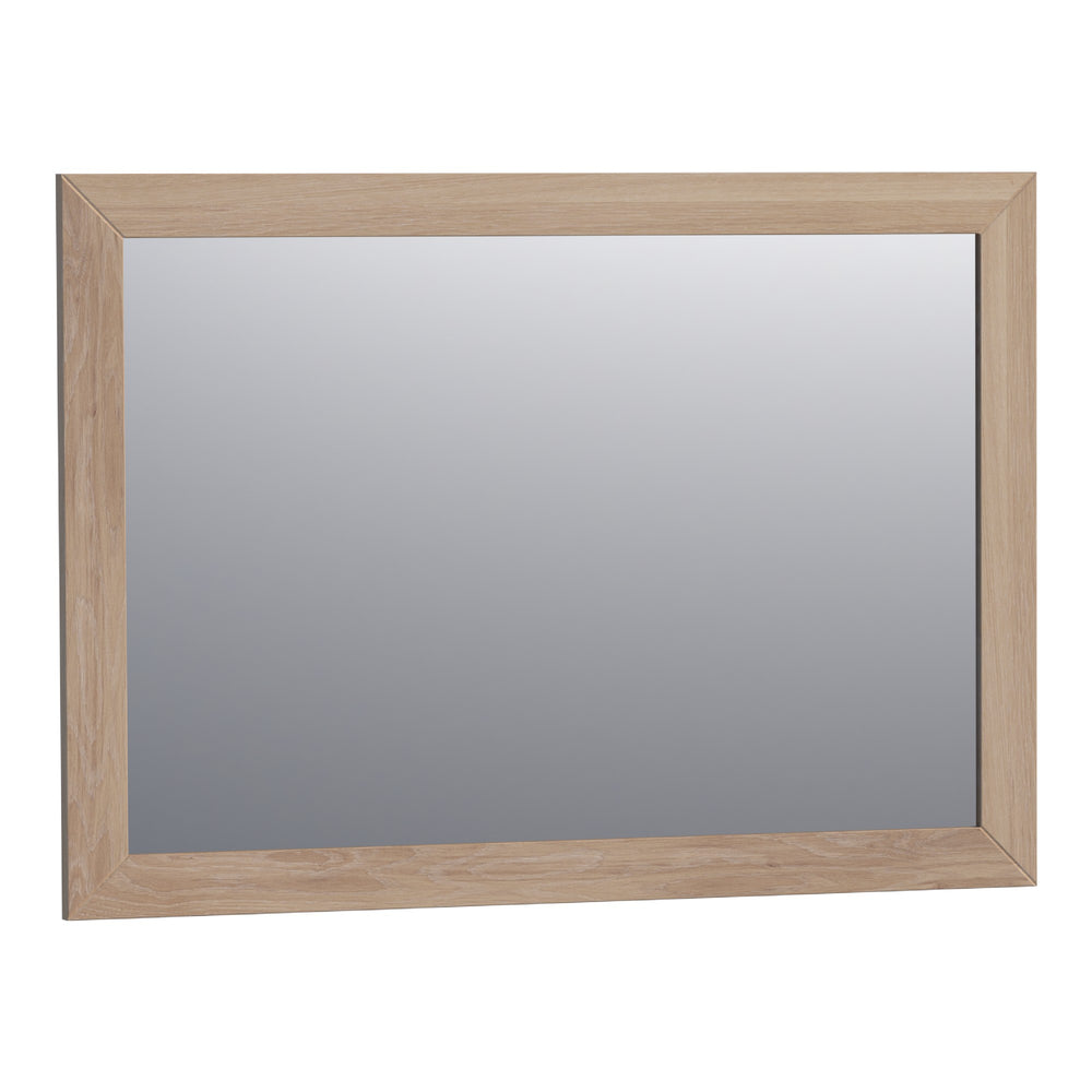 BRAUER Citrine spiegel 100 rechthoekig lamellen eiken naturel frame SP-CI100RHLEN