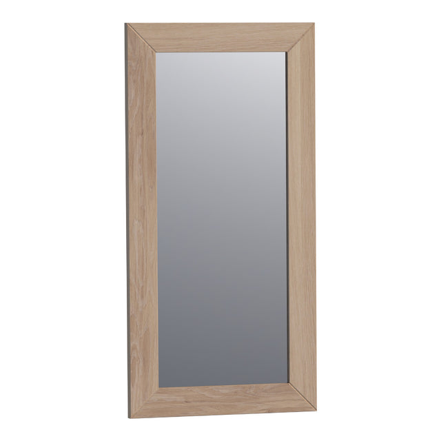 BRAUER Citrine spiegel 40 rechthoekig lamellen eiken naturel frame SP-CI40RHLEN