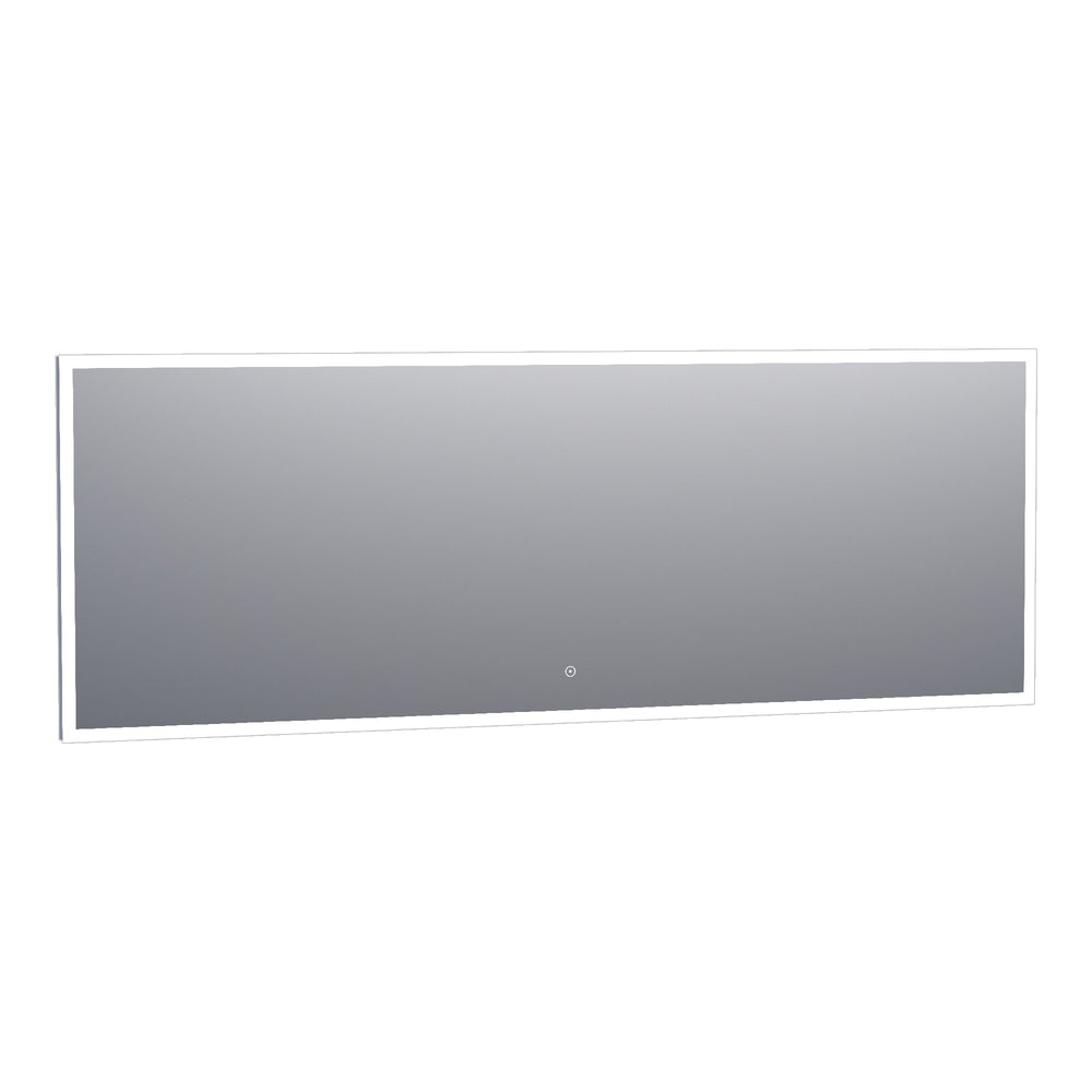 BRAUER Jade spiegel 200 rechthoekig met directe LED-verlichting met dimfunctie en touch-bediening SP-JD200RH