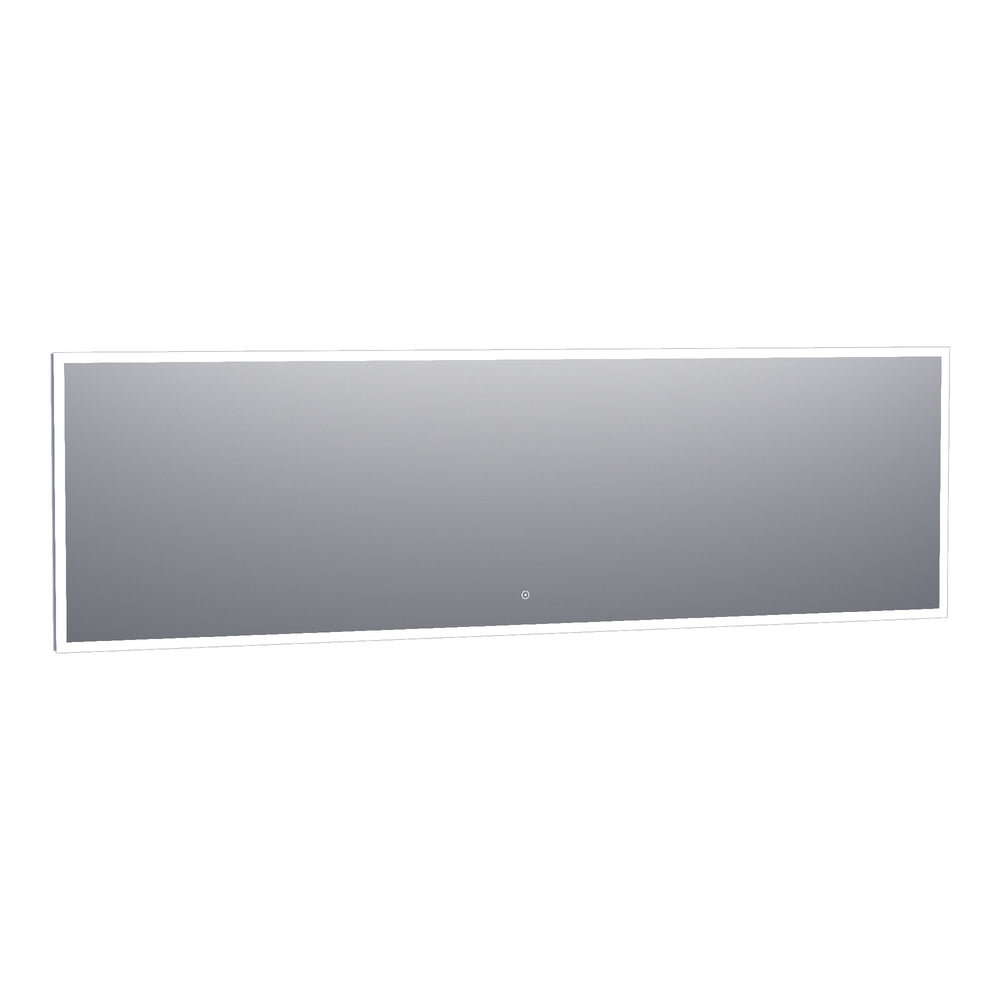 BRAUER Jade spiegel 240 rechthoekig met directe LED-verlichting met dimfunctie en touch-bediening SP-JD240RH