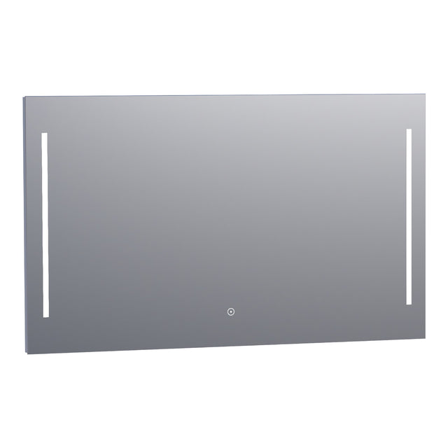 BRAUER Pyrite spiegel 120 rechthoekig met directe LED-verlichting met dimfunctie en touch-bediening SP-PY120RH