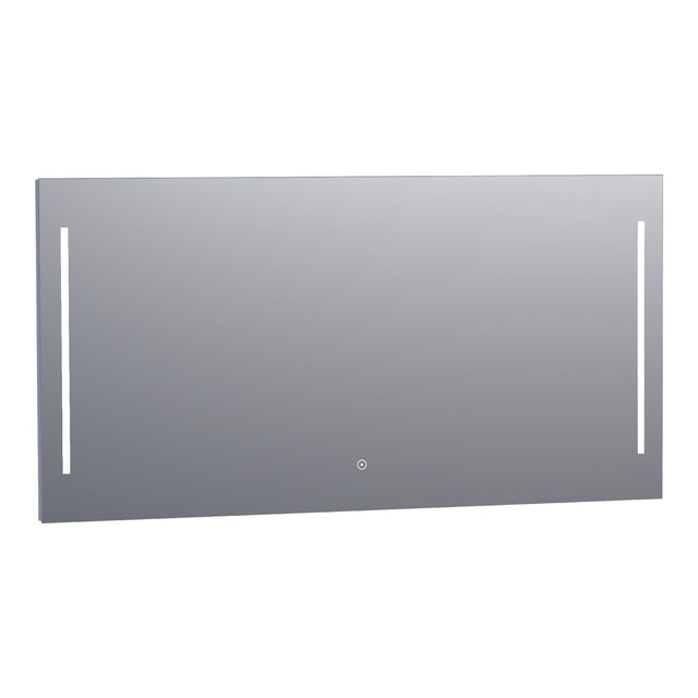 BRAUER Pyrite spiegel 140 rechthoekig met directe LED-verlichting met dimfunctie en touch-bediening SP-PY140RH